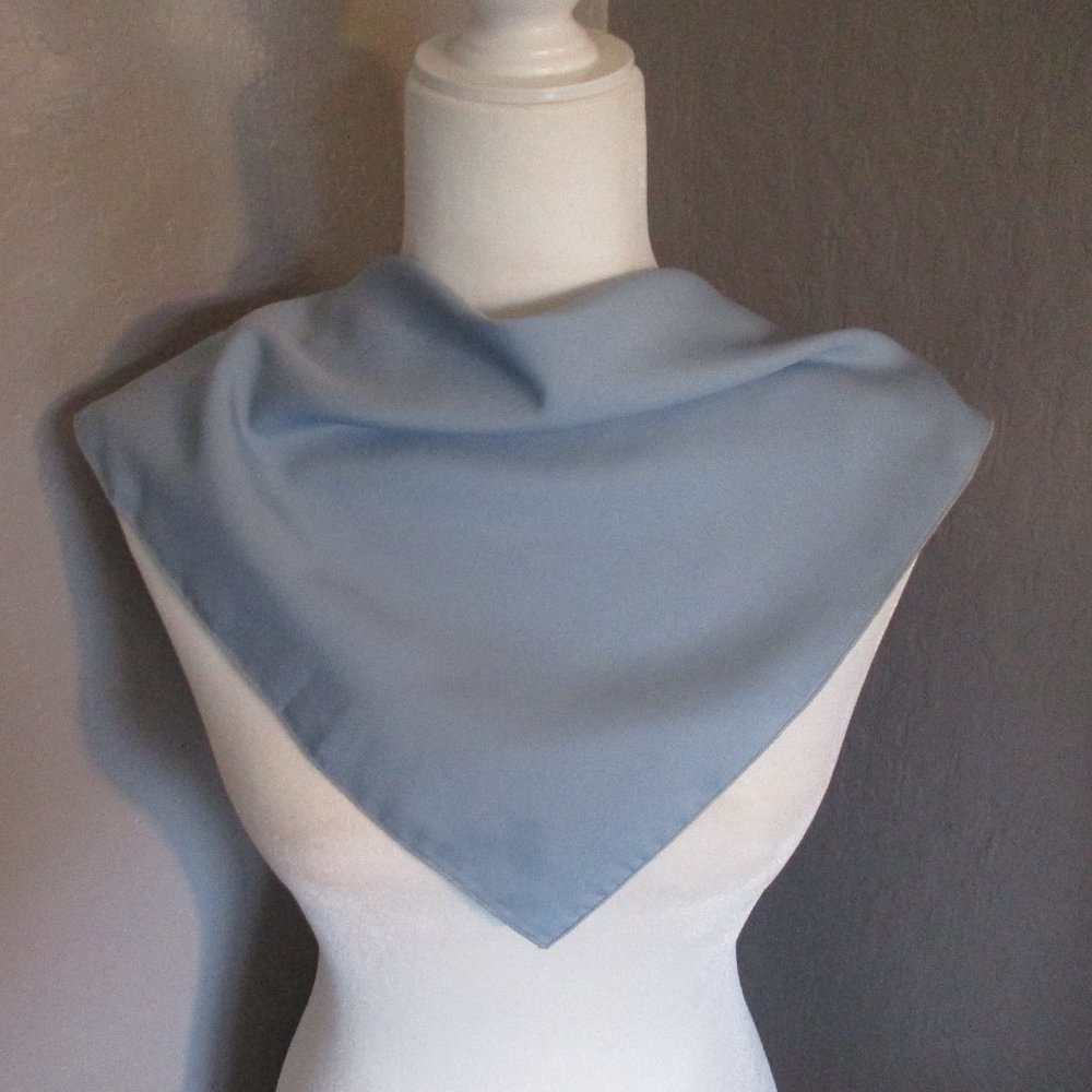 Classic light blue scarf